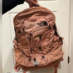 New never used northface pink backpack